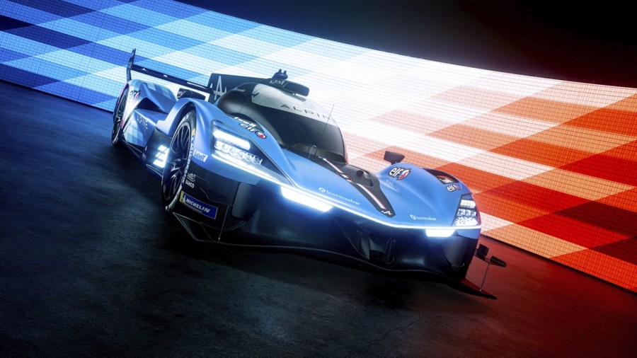 front of Alpine A424