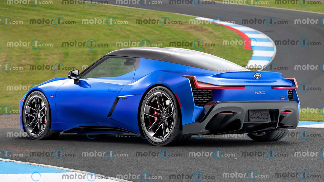 Toyota FT-Se Sports Car Production Rendering